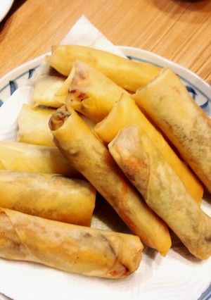 我が家の定番！簡単具だくさん春巻き♪-レシピのメイン写真