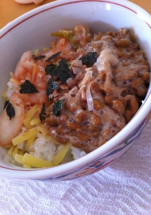腸トレ&美活！発酵食品たっぷり丼♪-レシピのメイン写真