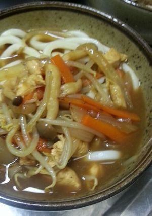 うちの♪カレーうどん♪-レシピのメイン写真