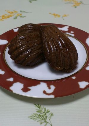 ショコラマドレーヌ-レシピのメイン写真