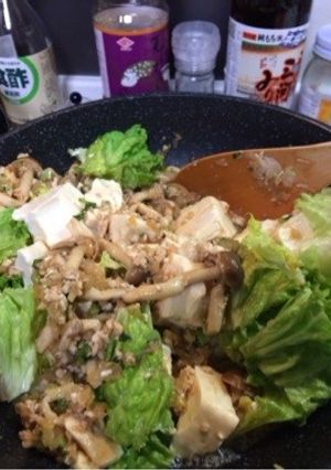 めんどくさい！色々入れちゃえ麻婆豆腐！-レシピのメイン写真