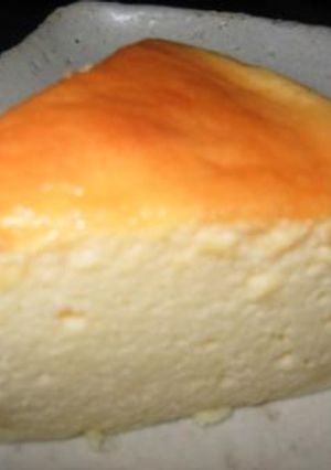 かる～い口どけ　スフレチーズケーキ-レシピのメイン写真
