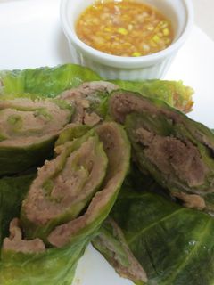 ♪春キャベツの肉巻き♪香味ソース-レシピのメイン写真