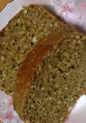 ズボラママのHMおから緑茶パウンドケーキ-レシピのメイン写真