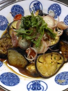 あまった餃子のたれdeなす南蛮漬け-レシピのメイン写真