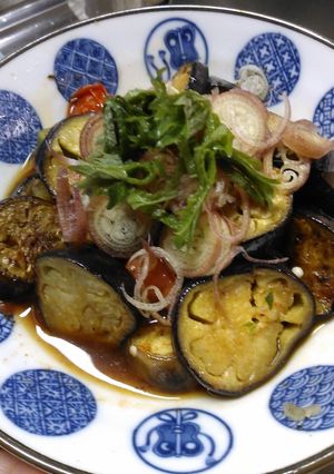 あまった餃子のたれdeなす南蛮漬け-レシピのメイン写真