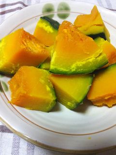 甘くないカボチャの煮物-レシピのメイン写真