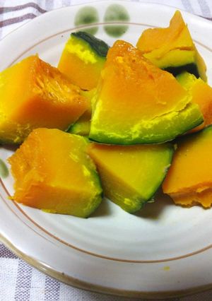 甘くないカボチャの煮物-レシピのメイン写真