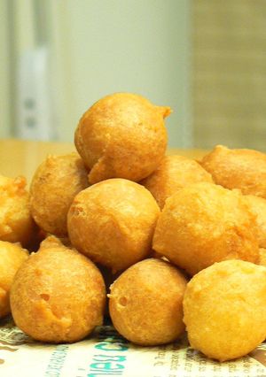 しょうが湯で作るカリ＆フワ豆腐ドーナツ-レシピのメイン写真
