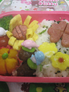春の遠足 お花のお弁当-レシピのメイン写真