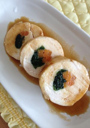 簡単☆安い‼鶏ムネ肉のチキンロール♪-レシピのメイン写真