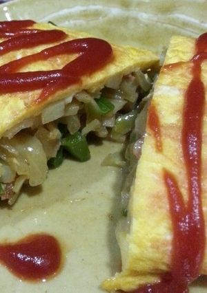 具だくさんオムレツ-レシピのメイン写真