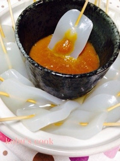 ☆コンニャクの味噌田楽☆-レシピのメイン写真