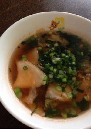 超簡単☆手抜きキムチスープ☆-レシピのメイン写真
