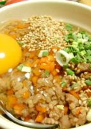 卵まぜまぜでうま～！！鳥そぼろ丼♪-レシピのメイン写真