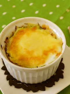 簡単!キャベツとたまごのチーズ焼き-レシピのメイン写真