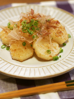 和ドレで簡単♡長芋のホクホク焼き-レシピのメイン写真