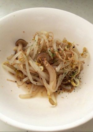 簡単！もやしめじのヘルシー夜食-レシピのメイン写真