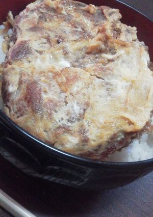 なんちゃってメンチカツ丼-レシピのメイン写真