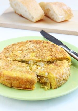 我が家流「ポテトチップのトルティーリャ」-レシピのメイン写真