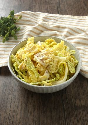 サボイキャベツのシーザーサラダ-レシピのメイン写真