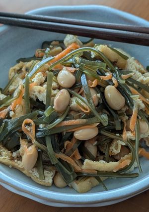 梅酢活用・だし昆布の煮物-レシピのメイン写真