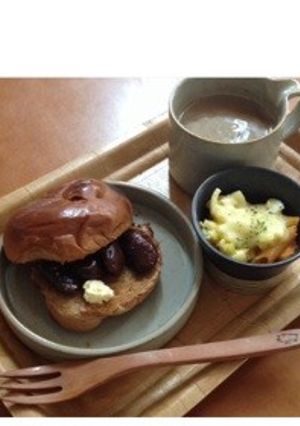 ほっこり茶福豆の黒糖ロール-レシピのメイン写真
