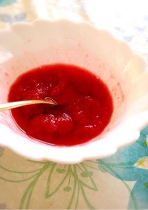 レンジでいちごシロップ-レシピのメイン写真