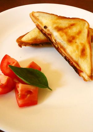 簡単♪イタリアンホットサンド-レシピのメイン写真