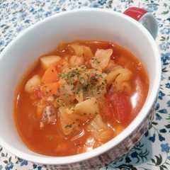 รูปของ ミネストローネ♪