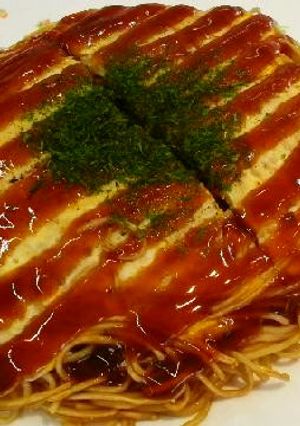 フライパンで作る☆広島お好み焼き！-レシピのメイン写真