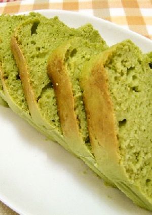 ★大麦若葉でヘルシー＊パウンドケーキ＊♪-レシピのメイン写真