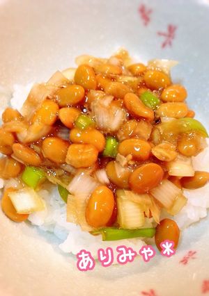 ねぎがたっぷり！ねぎ納豆-レシピのメイン写真