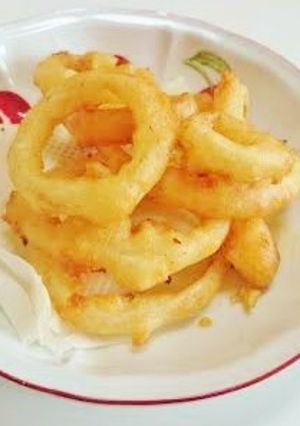お好み焼き粉で☆新玉オニオンリング-レシピのメイン写真