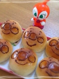 三姉妹ママのアンパンマンパン☆-レシピのメイン写真