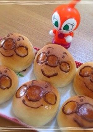 三姉妹ママのアンパンマンパン☆-レシピのメイン写真