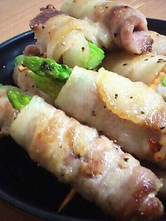 ▼豚バラ肉のアスパラ巻き-レシピのメイン写真