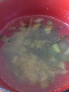 小松菜とツナの中華スープ-レシピのメイン写真