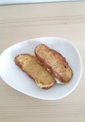 ロールパンで☆チーズフレンチトースト-レシピのメイン写真