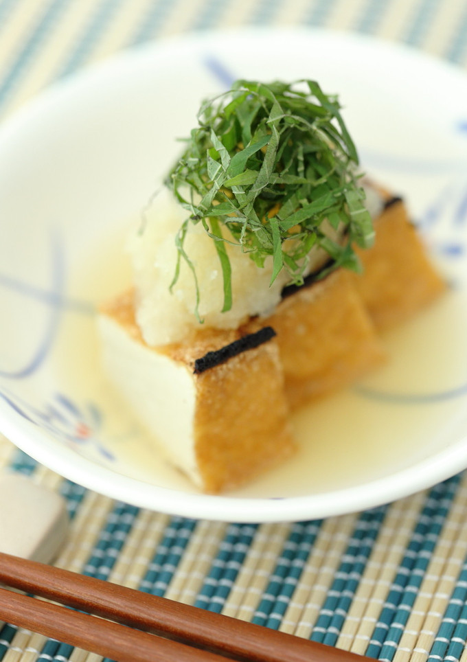 割り醤油で減塩効果！生揚げみぞれがけ-レシピのメイン写真