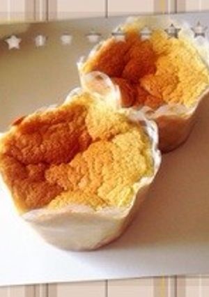 超簡単☆ふあふあ！シフォン風カップケーキ-レシピのメイン写真
