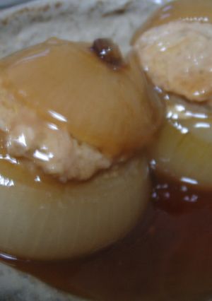 新玉ねぎの肉詰め煮-レシピのメイン写真
