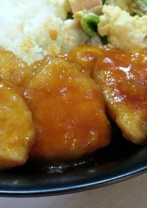 簡単♡鶏肉のチリソース風炒め-レシピのメイン写真