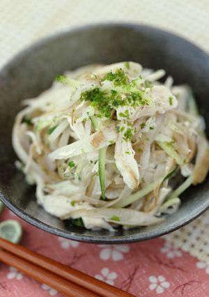 食物繊維たっぷり！磯風味ごぼうサラダ-レシピのメイン写真