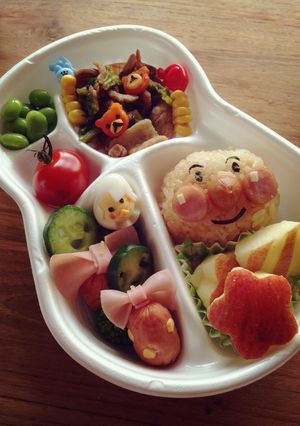 簡単♪♪アンパンマン★キャラ弁-レシピのメイン写真