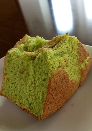 ブロッコリーシフォンケーキ-レシピのメイン写真