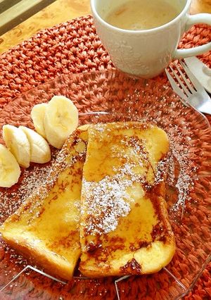 甘すぎないフレンチトースト♡-レシピのメイン写真