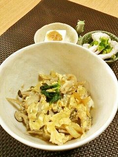 きのこの玉子とじ丼☆-レシピのメイン写真
