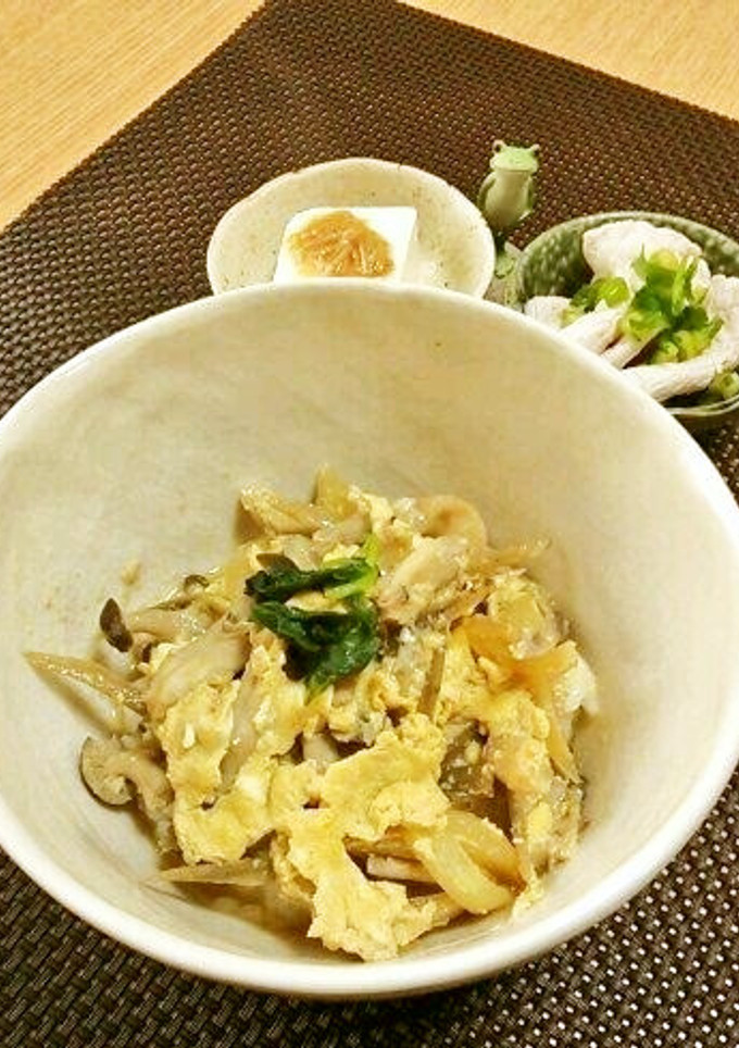 きのこの玉子とじ丼☆-レシピのメイン写真