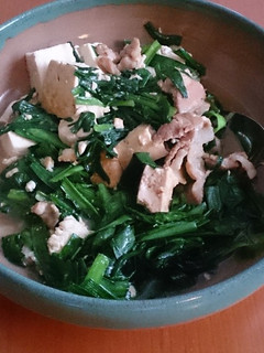 ニラ豚豆腐炒め-レシピのメイン写真